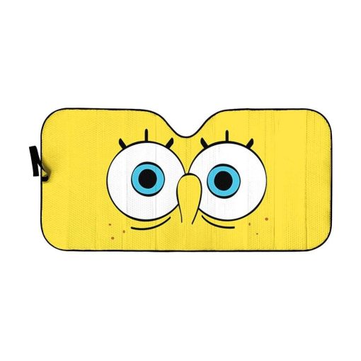 Custom Car Auto Sunshade Spongebob HD-GH1581906-SS Auto Sunshade 57''x27.5''
