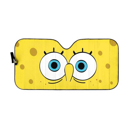 Gearhumans Custom Car Auto Sunshade Spongebob 6 Custom Car Auto Sunshade Spongebob HD-GH1581907-SS Auto Sunshade 57''x27.5''