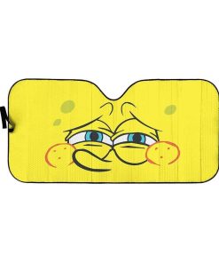 Custom Car Auto Sunshade Spongebob HD-GH1581908-SS Auto Sunshade 57''x27.5'' 
