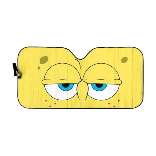 Custom Car Auto Sunshade Spongebob HD-GH1581909-SS Auto Sunshade 57''x27.5''