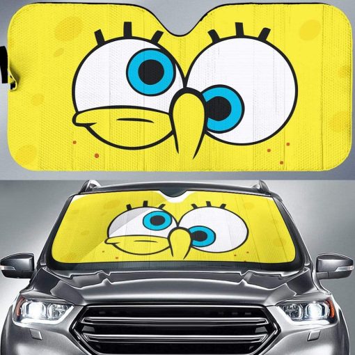 Custom Car Auto Sunshade Spongebob HD-GH1581910-SS Auto Sunshade