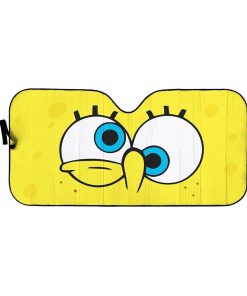 Custom Car Auto Sunshade Spongebob HD-GH1581910-SS Auto Sunshade 57''x27.5'' 
