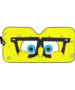 Custom Car Auto Sunshade Spongebob HD-GH1581917-SS Auto Sunshade 57''x27.5'' 