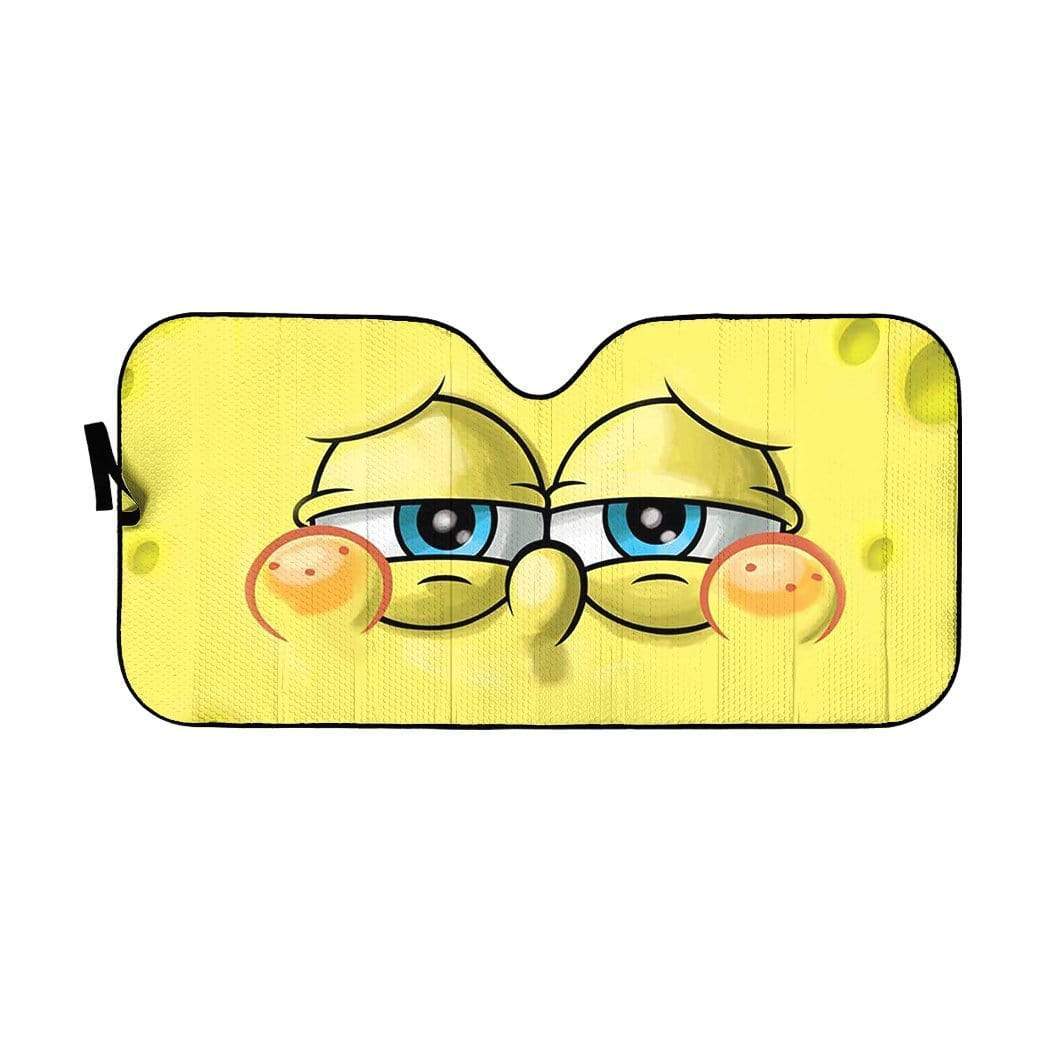 Gearhumans Custom Car Auto Sunshade Spongebob 2 Custom Car Auto Sunshade Spongebob HD-GH1581918-SS Auto Sunshade 57''x27.5''
