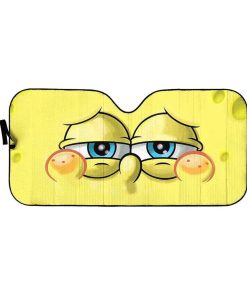 Custom Car Auto Sunshade Spongebob HD-GH1581918-SS Auto Sunshade 57''x27.5'' 