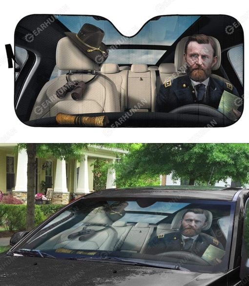 Custom Car Auto Sunshade Ulysses Simpson Grant HD-DT2191906-SS Auto Sunshade