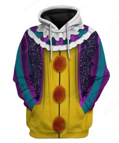Custom Clown Apparel HD-TT10101908 3D Custom Fleece Hoodies Hoodie S 