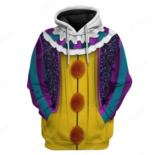 Custom Clown Apparel HD-TT10101908 3D Custom Fleece Hoodies Hoodie S