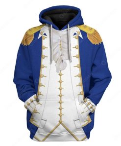 Custom Continental Navy Apparel HD-DT3091910 3D Custom Fleece Hoodies Hoodie S 