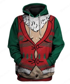 Custom Cosplay Santa Claus Apparel HD-DT2981920 3D Custom Fleece Hoodies Hoodie S 