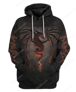 Custom Dragon Apparel HD-TA1191917 3D Custom Fleece Hoodies Hoodie S 