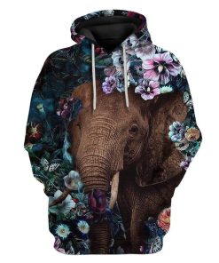 Custom Elephant Apparel HD-GH2181902 3D Custom Fleece Hoodies Hoodie S 