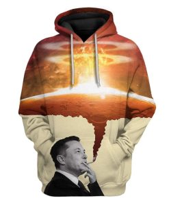 Custom Elon Musk Apparel HD-GH2081921 3D Custom Fleece Hoodies Hoodie S 
