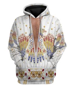 Custom Elvis Presley Apparel HD-GH1291913 3D Custom Fleece Hoodies Hoodie S