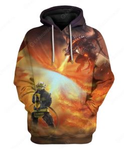 Custom Firefighter Apparel HD-TA1491902 3D Custom Fleece Hoodies Hoodie S 