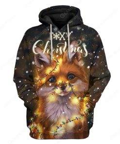 Custom Foxy Christmas Apparel HD-GH2081917 3D Custom Fleece Hoodies Hoodie S 