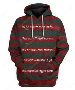 Custom Freddy's Poem Apparel HD-GH2281929 3D Custom Fleece Hoodies Hoodie S 