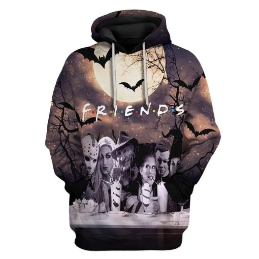 Gearhumans Custom Friends Apparel 1 Custom Friends Apparel HD-GH2081911 3D Custom Fleece Hoodies Hoodie S
