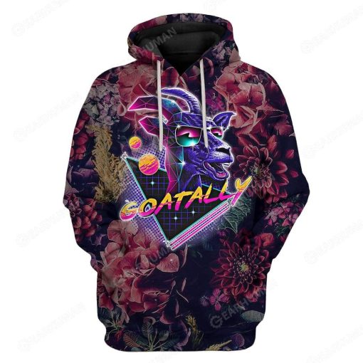Gearhumans Custom Goatally Apparel 1 Custom Goatally Apparel HD-DT2781922 3D Custom Fleece Hoodies Hoodie S