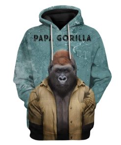 Custom Gorilla Apparel HD-GH2681920 3D Custom Fleece Hoodies Hoodie S 
