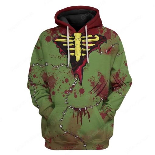 Custom Halloween Apparel HD-TT2881908 3D Custom Fleece Hoodies Hoodie S