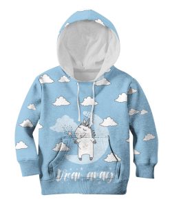 Custom Hoodies T-shirt Apparel HD-UNI110120K kid 3D apparel Kid Hoodie S/6-8 