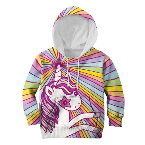 Custom Hoodies T-shirt Apparel HD-UNI110138K kid 3D apparel Kid Hoodie S/6-8