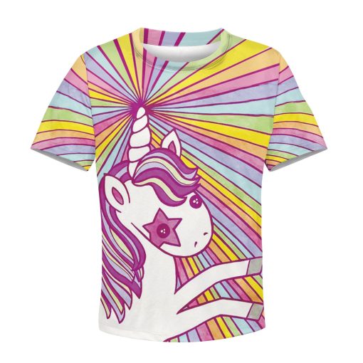 Custom Hoodies T-shirt Apparel HD-UNI110138K kid 3D apparel Kid T-Shirt XS