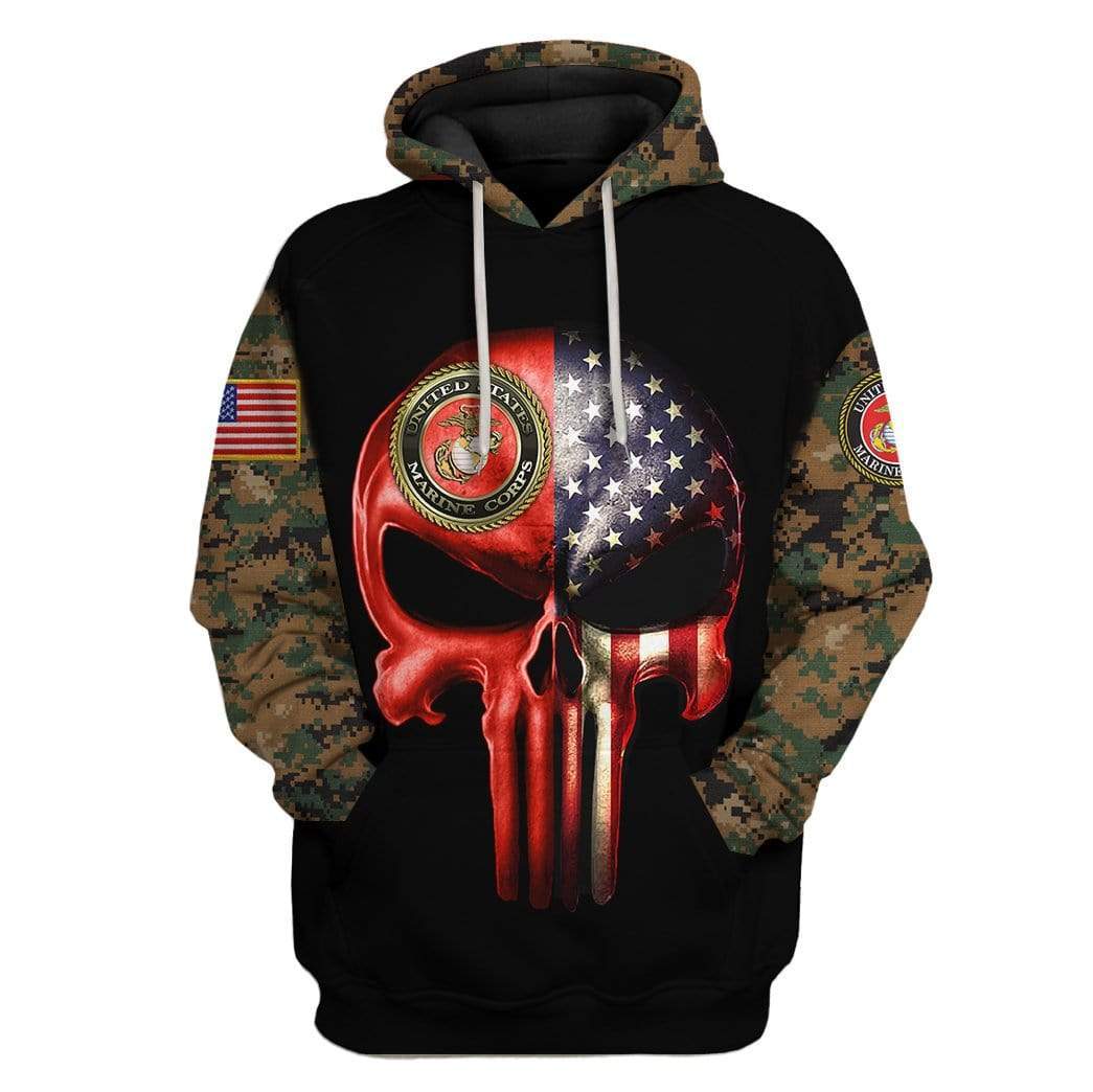 Gearhumans Custom I Hunt The Evil Apparel 1 Custom I Hunt The Evil Apparel HD-DT1791906 3D Custom Fleece Hoodies Hoodie S