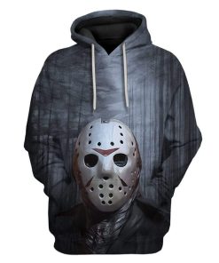 Custom Jason Voorhees Apparel HD-AT2381909 3D Custom Fleece Hoodies Hoodie S 