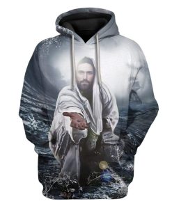 Custom Jesus Apparel HD-AT1091905 3D Custom Fleece Hoodies Hoodie S