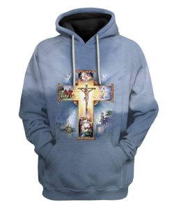 Custom Jesus Apparel HD-DT1091903 3D Custom Fleece Hoodies Hoodie S
