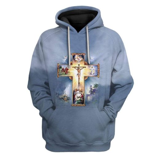 Gearhumans Custom Jesus Apparel 1 Custom Jesus Apparel HD-DT1091903 3D Custom Fleece Hoodies Hoodie S