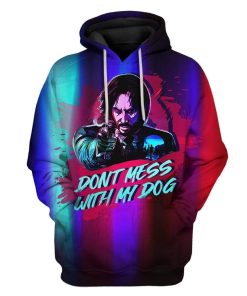 Custom John Wick Apparel HD-DT2981901 3D Custom Fleece Hoodies Hoodie S 