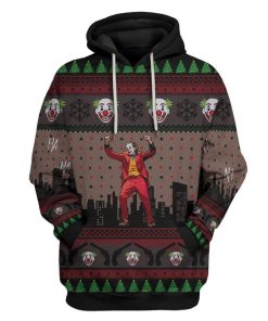 Custom Joker Ugly Sweater Apparel HD-DT11101911 3D Custom Fleece Hoodies Hoodie S 
