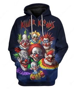 Custom Killer Klowns Apparel HD-AT1191908 3D Custom Fleece Hoodies Hoodie S