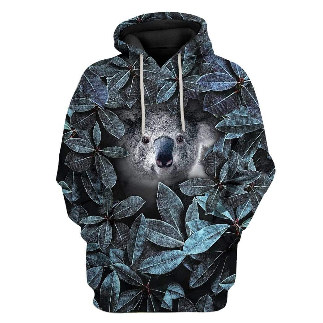 Gearhumans Custom Koala Apparel 1 Custom Koala Apparel HD-DT2281923 3D Custom Fleece Hoodies Hoodie S