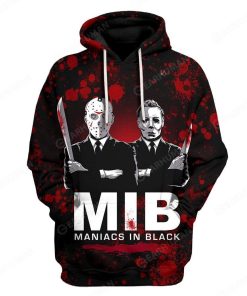 Custom Maniacs In Black Apparel HD-AT2381912 3D Custom Fleece Hoodies Hoodie S 