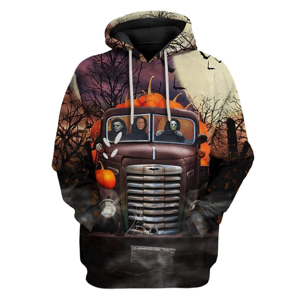 Gearhumans Custom Mass Murder Apparel 1 Custom Mass Murder Apparel HD-TT2881906 3D Custom Fleece Hoodies Hoodie S