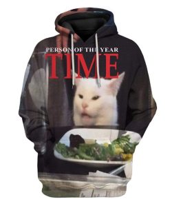Custom Meow Person Of The Year Custom T-Shirts Hoodies Apparel CT-DT1312192 3D Custom Fleece Hoodies Hoodie S 