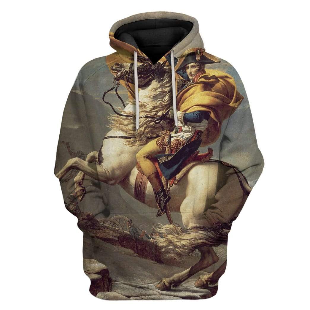 Gearhumans Custom Napoleon Apparel 1 Custom Napoleon Apparel HD-GH1391923 3D Custom Fleece Hoodies Hoodie S