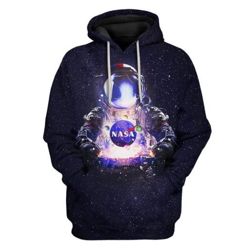 Custom Nasa Apparel HD-AT0391914 3D Custom Fleece Hoodies Hoodie S