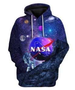 Custom Nasa Apparel HD-DT2181909 3D Custom Fleece Hoodies Hoodie S 