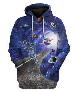 Custom Nasa Apparel HD-DT2281901 3D Custom Fleece Hoodies Hoodie S 