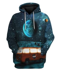 Custom Nasa Apparel HD-GH2181907 3D Custom Fleece Hoodies Hoodie S 