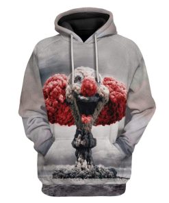 Custom Pennywise Apparel HD-AT1191910 3D Custom Fleece Hoodies Hoodie S 