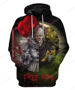 Custom Pennywise Apparel HD-DT2781907 3D Custom Fleece Hoodies Hoodie S 