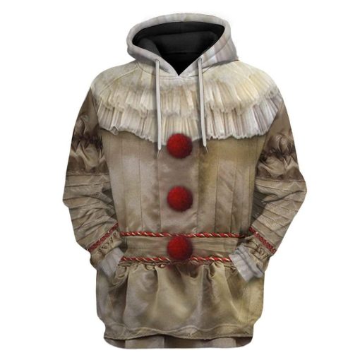 Custom Pennywise Apparel HD-GH2281918 3D Custom Fleece Hoodies Hoodie S