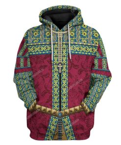 Custom Queen of Scots Apparel HD-AT31101908 3D Custom Fleece Hoodies Hoodie S 