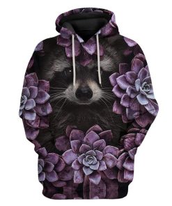 Custom Raccoon Apparel HD-GH2281902 3D Custom Fleece Hoodies Hoodie S 